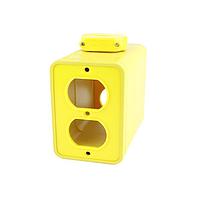 Molex 1301370007 Multiple Outlet Boxes OUTLET DEEP BOX W/COVERPLATE