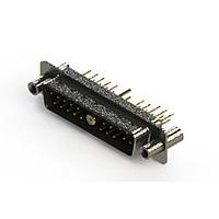 EDAC 627-21W1224-5T4 Mixed Contact D-Sub Connectors Vertical Combo Dsub