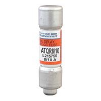 Mersen ATQR8/10 Power Fuses Fuse; Time-Delay; Class CC; 200kA I.R AC/100kA I.R DC; 600VAC/300VDC; 0.8A