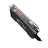 Banner Engineering DF-G3IR-KD-Q3 Fiber Optic Sensors DF-G3 IR Beam High Power Dual Display Fiber Amplifier; Range: Depends on Fiber; Input 10-30 V dc; Output 1: Push/Pull with IO-Link; Output 2: PNP only; 150 mm (6 in) 4-pin M8 PVC Pigtail QD