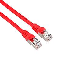 Amphenol Cables on Demand MP-6ARJ45SNNR-030 Cat 6a CAT6A SHIELDED RJ45 Red 30'