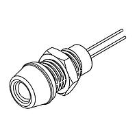 Amphenol LTW L08-01WBAS-MR7001 LED Panel Mount Indicators WHITE,METAL SOLDER
