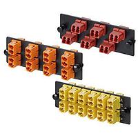 Panduit FAP6WEORDLCZ Fiber Optic Connectors 6 Position Keyed (E-Orange) Duplex LC Ad