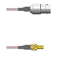 Amphenol Custom Cable Q-0203K0001024i RF Cable Assemblies BNC-SJ/SMB-SJB G178 24I