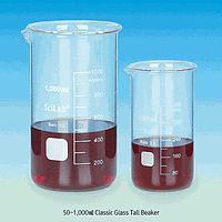 SciLab GL.230.205.08 Beaker tall form wo/spout, 1000ml, Φ90 x h192mm