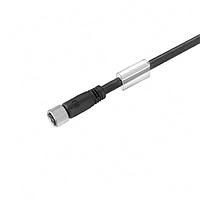 Weidmuller 1022791000 Sensor Cables / Actuator Cables SAIL-M8BG-3-10UN Female M8 straight 3 pole A-Coded 10M
