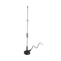 Siretta MIKE2A/3M/LL1/SMAM/S/S/26 Passive Antenna 5G/4G MAGNETIC 311MM WHIP ANTENNA SMA MALE CONNECTOR 3M LOW LOSS CABLE