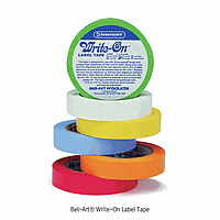 Bel-Art BE.F13463.5010 Tape label write-on orange 25.4mm