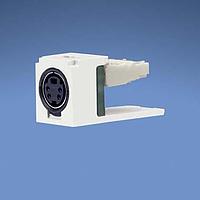 Panduit CJSVBL S-Video Mini-Com S-Video Punchdn Module Black