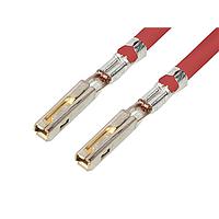 Molex 216300-2124 Pre-Crimped Lead MX150 F-F 300MM 14 AWG LEADS RD Sn