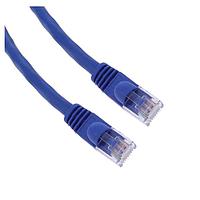 Adam Tech NPC-6-010-BU-BB Cat 6 CABLE MOD 8P8C PLUG TO PLUG 10'