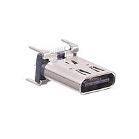 Amphenol Commercial Products 12401951E412A USB Type C Connectors USB3.2 GEN2, Type C, Vertical, Dual Row SMT