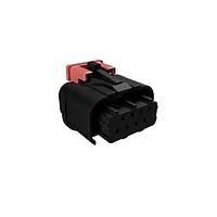 Amphenol FCI 10155470-A003LF Automotive Connectors Minitek MicroSpaceXS 1.27mm Crimp-to-Wire Connector Platform, Wire to Board Receptacle, 3 Position, STG, Top Latch, WaterProof (For product qualification latest status, please submit Product Enquiry)