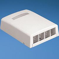 Panduit NK4BXEI-AY Boxes NK 4-port surface mount box