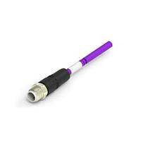 AMP Connectors - TE Connectivity TAB62135501-020 Sensor Cables / Actuator Cables M12B2-MS-PUR-2.0M