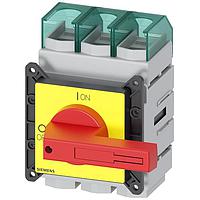 SIEMENS 3LD23050TK13 Rotary DISC SW 160A ROT HDL 4HOLE R/Y 3P