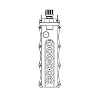 Molex 1301260343 Push Button Pendant 5056 W/505SW-M, 505SS-3NO& 505SW-1 1"NPT