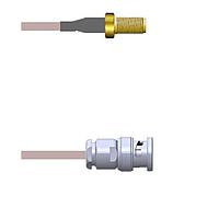 Amphenol Custom Cable Q-2V00J0005072i RF Cable Assemblies SMA-SJ/BNC-SP G316 72I