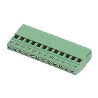 AMP Connectors - TE Connectivity 1-282901-2 Fixed Terminal Blocks TERM-BLK PCB MT 3RD 12P.5.08 Marked