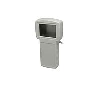 Bud Industries HH-3499-BCG Hand Held Grabber Style G Plastic Box, Battery Comp, LCD Cutout Gray (8.3 X 4.3 X 1.6 In)
