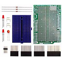 SchmartBoard 206-0002-02 Prototype Shield Through Hole Prototyping Shield for Arduino with Components and Free Breadboard