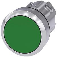 SIEMENS A6X30140615 Flat Button PUSHBUTTON. GREEN