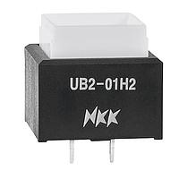 NKK Switches UB201KW036G Indicator SQUARE GREEN LED PC TERM BODY ONLY