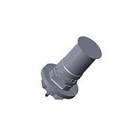 Amphenol LTW M12S-04PFFP-EE0001 Circular Metric Connectors M Series Sensor Connector, M12, S Code, Metal, 12A, 04 pins, Female Connector, Female Contact, DIP 180