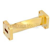 Fairview SMW42TW1001 WR-42 90 Degree Waveguide Twist Using a UG-595/U Flange And a 18 GHz to 26.5 GHz Frequency Range