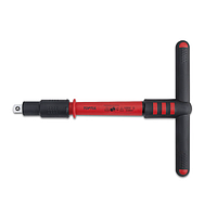 TOPTUL CTVJ1220V4 VDE Insulated T-Handle with Quick Release (3/8", L=200mm)