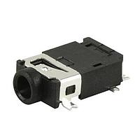 Same Sky (formerly CUI Devices) SJ2-2533D-SMT-TR Phone Connectors 2.5mm SMT low profle 3cond Tip/Ring swtc