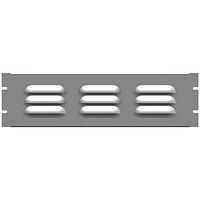 Hammond Manufacturing PVLL19005LG2 Panels LouveredVentedPanel 5.25", Light Grey