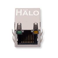 HALO Electronics HFJT1-1GHPRL Modular 1G POE+ 1x1 TabUp RJ45 w/MAG NO LED