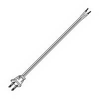 Volex 40806 10 No Receptacle Power Cord 18/2 HPN 6ft 1-15P ROJ