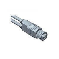 Amphenol LTW SS-080000-F00-YSB05 Sensor Cables / Actuator Cables Circular Metric Connector, Y Cable, Metal, A Coding, 2A, 08 pins, Female Connector, Female Contact, Screw Thread, Length 5000 mm, IP68 Mated