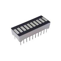 Inolux INBD-T11020.BNB LED Bars and Arrays Bar Graph / Through Hole / 10 Segments / White Segment / Black Face