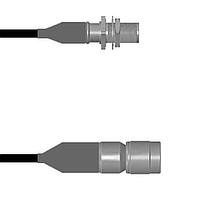 Amphenol Custom Cable Q-1Y0740013012i RF Cable Assemblies N-SJB/TNC-SP LMR40 12I