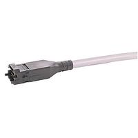 HARTING 33401200703050 Overmolded Cables Han 1A Overmolded 12pole latch locking, male to flying leads - PVC 5m