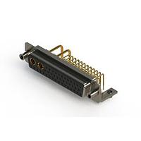 EDAC 630-43W2650-1T5 Mixed Contact D-Sub Connectors Right-angle Power Combo D-Sub Connector