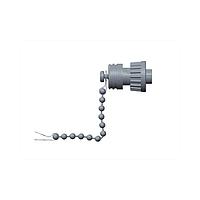 Amphenol LTW CAP-WAAMLPB1 Standard Circular Connector Ceres, Waterproof Cap With Chain, Plastic, 2 Points Lock, Male Connector
