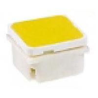 RAFI 3.14.002.689/0000 Tactile Switches Short-travl keyswtch WHT / WHT LED 3 mm