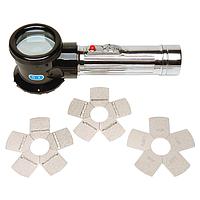 ELCOMETER 127 Keane-Tator Surface Comparators & Magnifier (2, 2~5.5 mils)