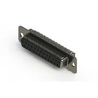 EDAC 628-025-222-061 D-Sub Connectors - Standard Density Vertical Metal Body D-Sub Connector