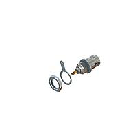 Cal Test Electronics CT4512 RF Connectors / Coaxial Connectors Connector, BNC Female, Bulkhead Mount with Solder Cup