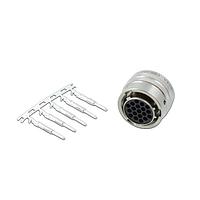Amphenol Industrial LPT06SE-18-05S(023)(LC) Connectors Strt Plug 5 socket Nickel Plating