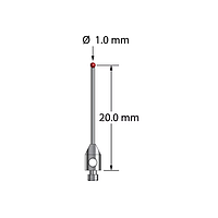 Q-Mark TM2-1020-5-DS-7 Cylinder Stylus (M2, 16.5 mm)