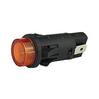 VCC P81-A28H-CA Indicators 0.5in HI-HAT 28VDC TAB AMBER