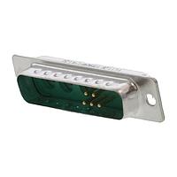 Molex / FCT 173107-0630 Mixed Contact D-Sub Connectors FCT ML DSUB RA PC RCPT 9W4