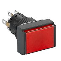 SCHNEIDER XB6EDA42P Standard Switches PB Spring Ret Rect. red 2 NO/NC
