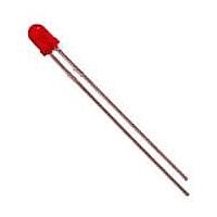 Lumex SSL-LX3044ID-24117 Single Color LEDs Red 635nm 30mcd T-3mm Diffused lens